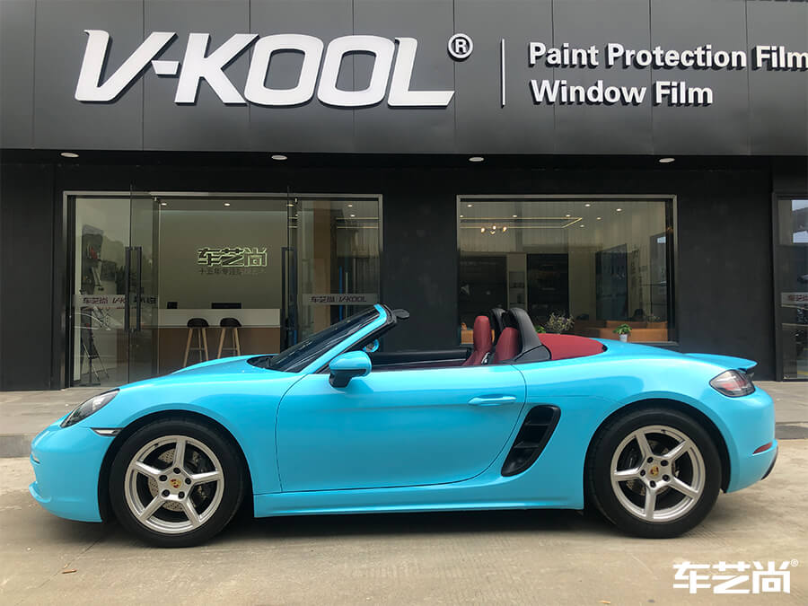 保时捷718完美“变身”，车艺尚装饰不一样的色彩（15）