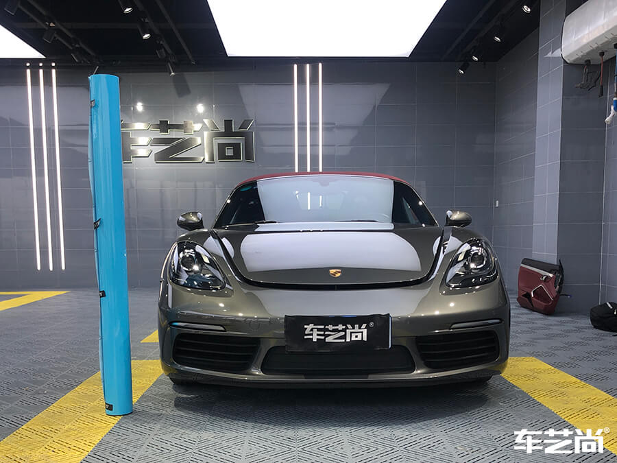 保时捷718完美“变身”，车艺尚装饰不一样的色彩（1）