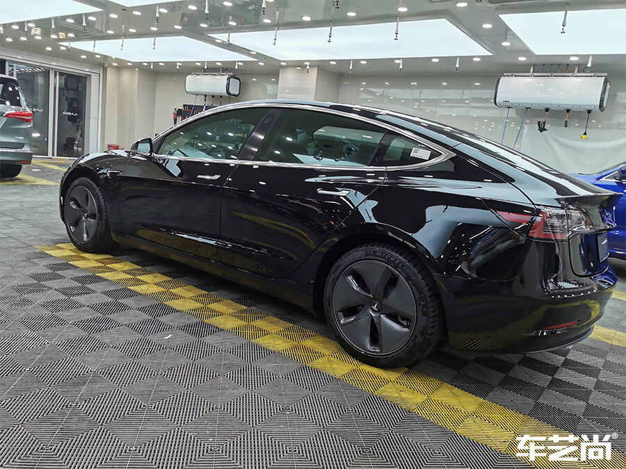 特斯拉施工威固隐形车衣案例分享，图片展示（13）