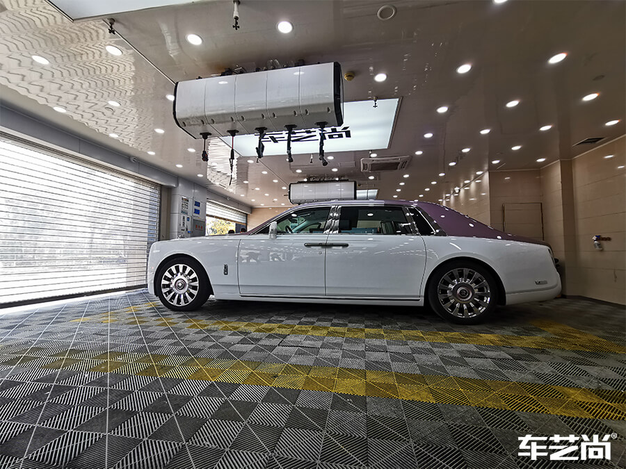 劳斯莱斯施工威固隐形车衣，流程展示（10）