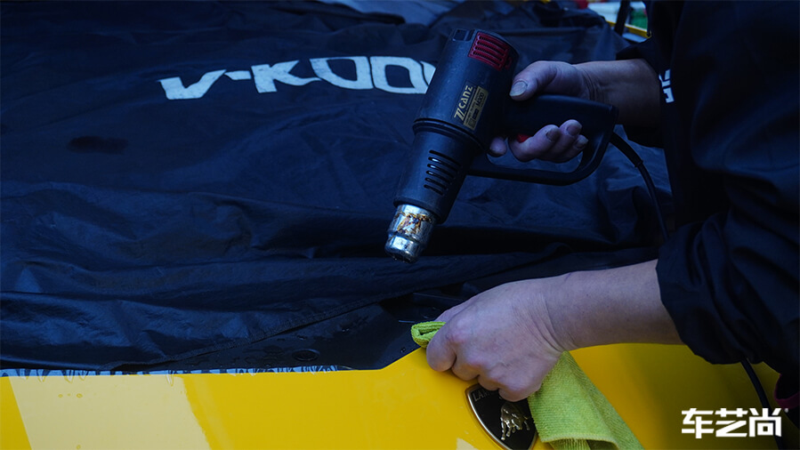 斗牛般的个性，兰博基尼施工隐形车衣案例展示（9）