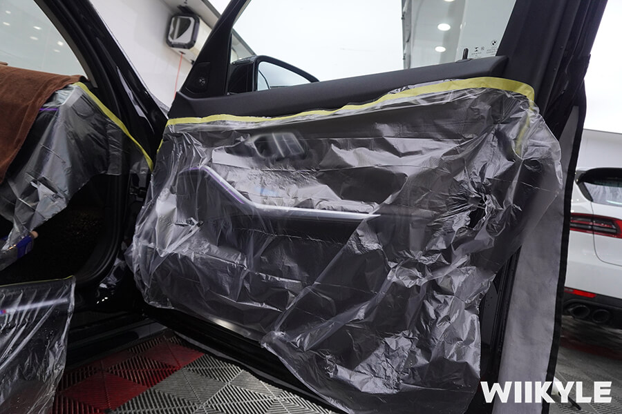 宝马3系施工WIIKYLE隔热膜，展示“非一般”的保护（1）