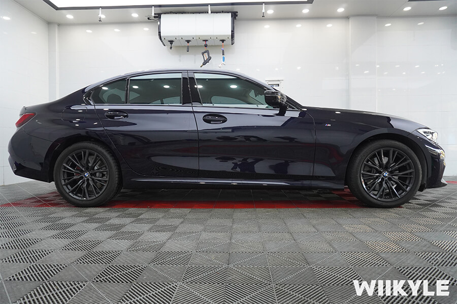 宝马3系施工WIIKYLE隔热膜，展示“非一般”的保护（14）