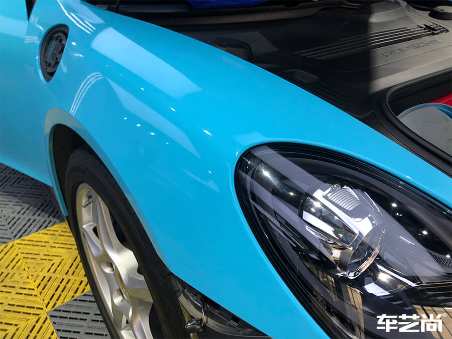 保时捷718完美“变身”，车艺尚装饰不一样的色彩（8）
