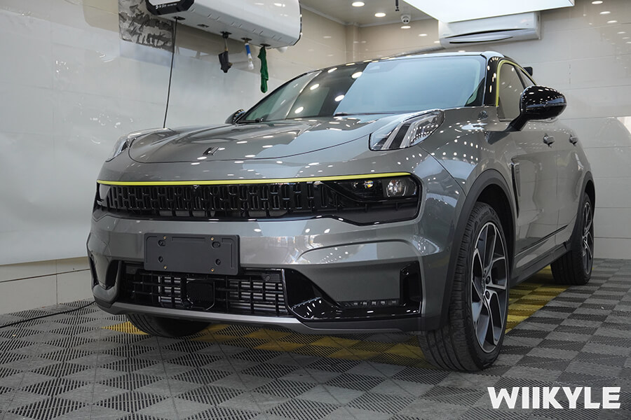 领克05施工WIIKYLE隐形车衣，施工流程展示（15）