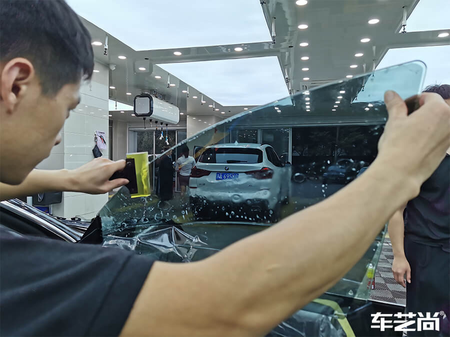 特斯拉施工威固隐形车衣案例分享，图片展示（7）