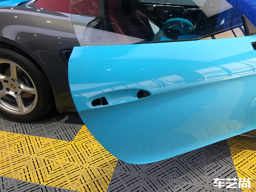 保时捷718完美“变身”，车艺尚装饰不一样的色彩（4）