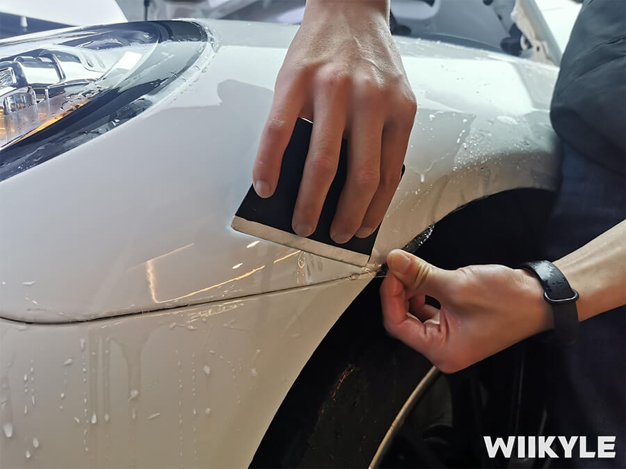 保时捷帕拉梅拉施工WIIKYLE隐形车衣（2）