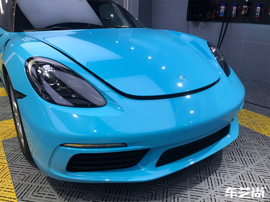 保时捷718完美“变身”，车艺尚装饰不一样的色彩（12）