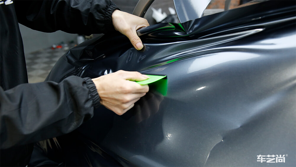 宝马实贴ORAFOL改色膜，展现独特个性（5）
