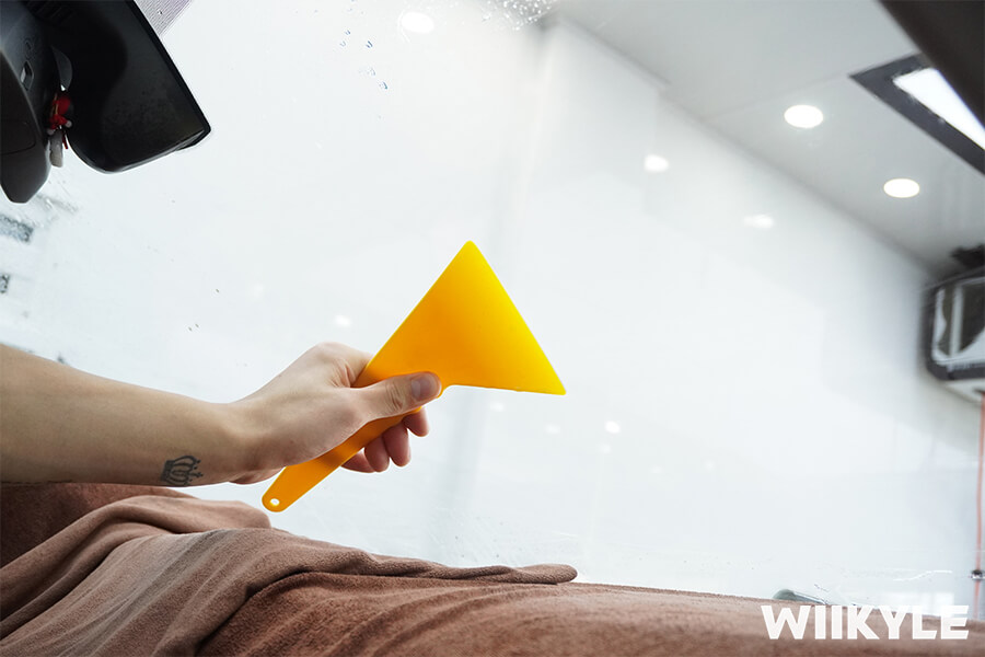 宝马3系施工WIIKYLE隔热膜，展示“非一般”的保护（11）