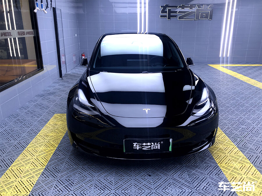 特斯拉 Model3施工Llumar（龙膜）玻璃膜展示（10）