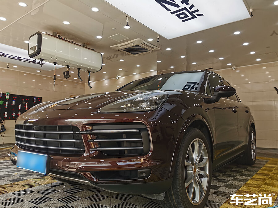 保时捷卡宴实贴威固隐形车衣效果怎么样？（8）