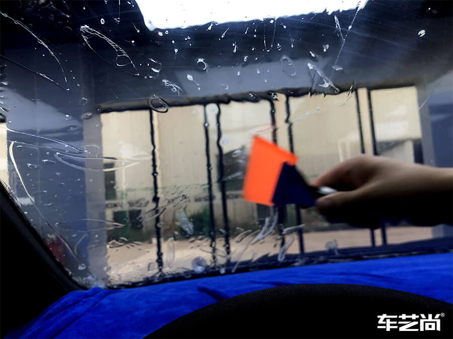 特斯拉 Model3施工Llumar（龙膜）玻璃膜展示（8）