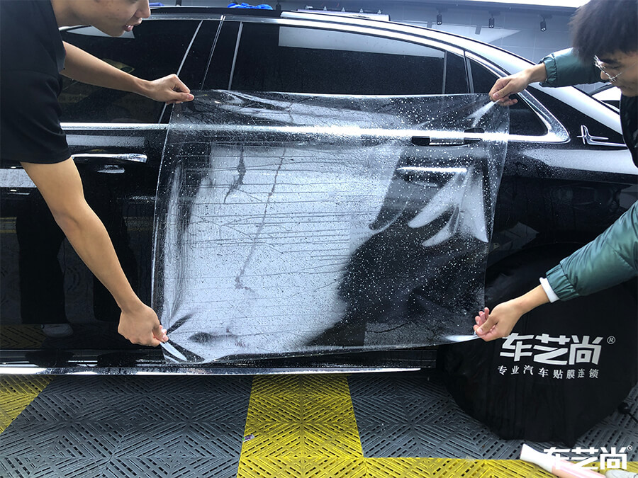 奔驰 GLC300施工ROLIPS隐形车衣案例展示（2）