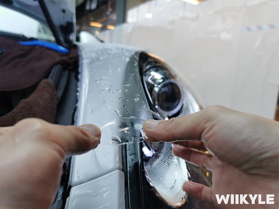 保时捷帕拉梅拉施工WIIKYLE隐形车衣（3）