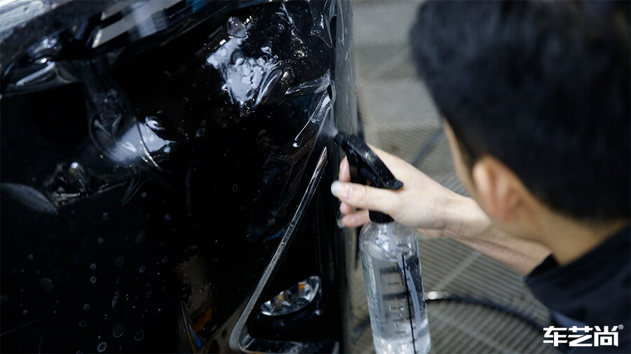 丰田埃尔法选择车艺尚，施工隐形车衣案例分享（12）