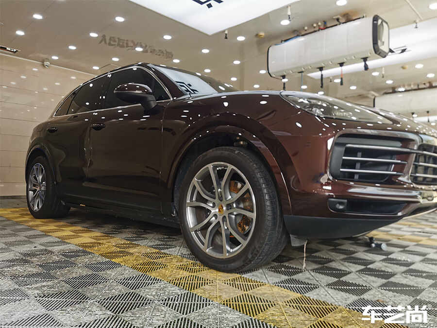 保时捷卡宴实贴威固隐形车衣效果怎么样？（7）