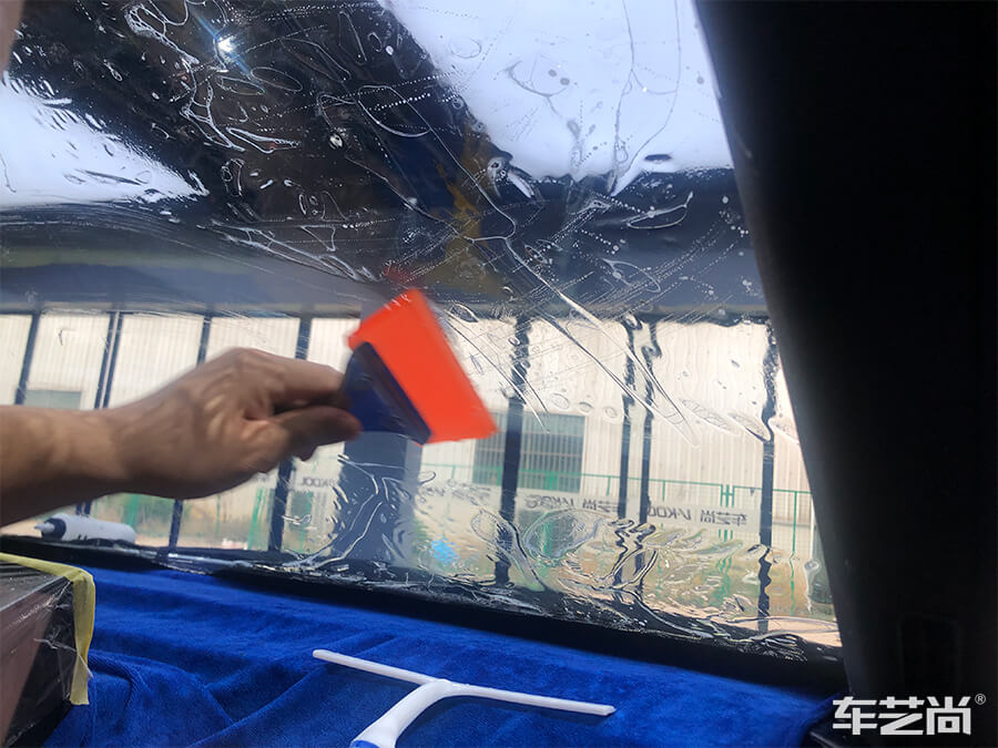 小鹏 P7极致防护，选择车艺尚施工威固隔热膜（9）