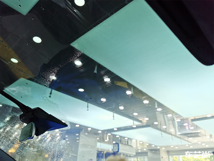 特斯拉Model X施工威固隔热膜，案例展示（9）