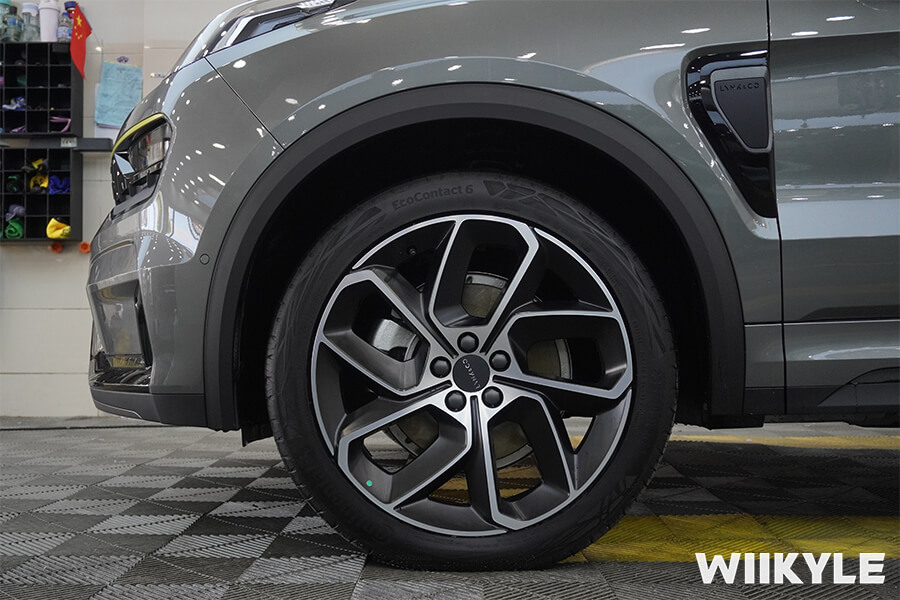 领克05施工WIIKYLE隐形车衣，施工流程展示（14）