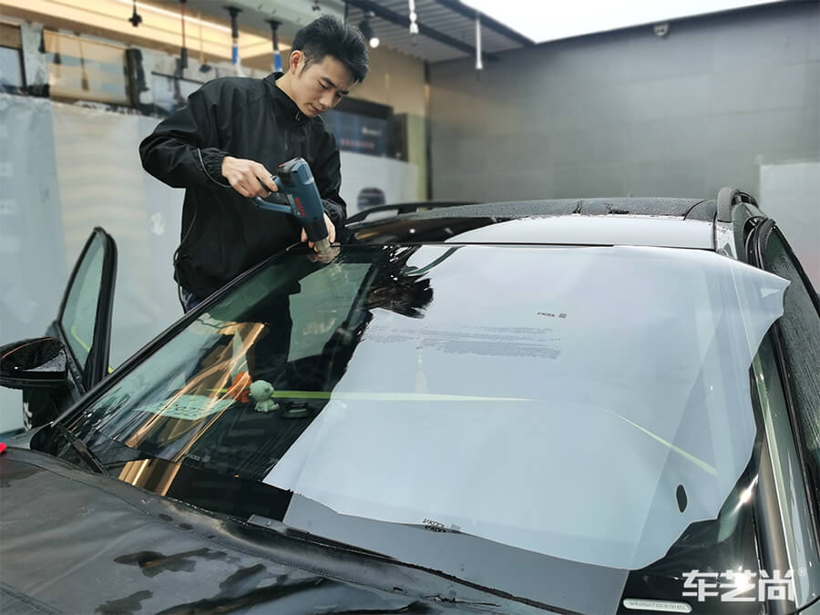 奥迪全车装贴威固隔热膜怎么样？（5）