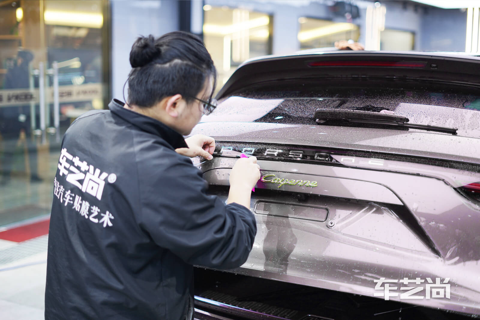 保时捷卡宴装贴V-KOOL车衣 专车专用 质保十年（7）