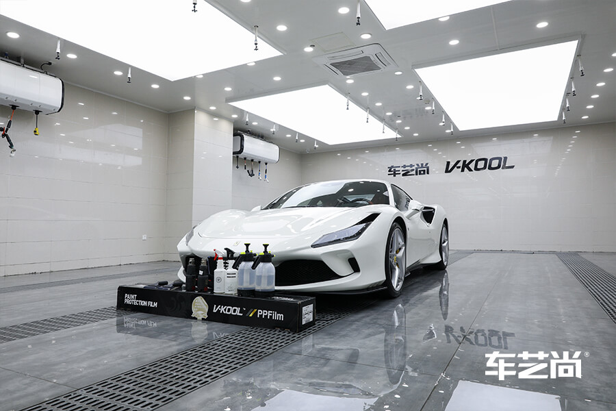 当家跑车法拉利 选择车艺尚装贴威固隐形车衣（15）