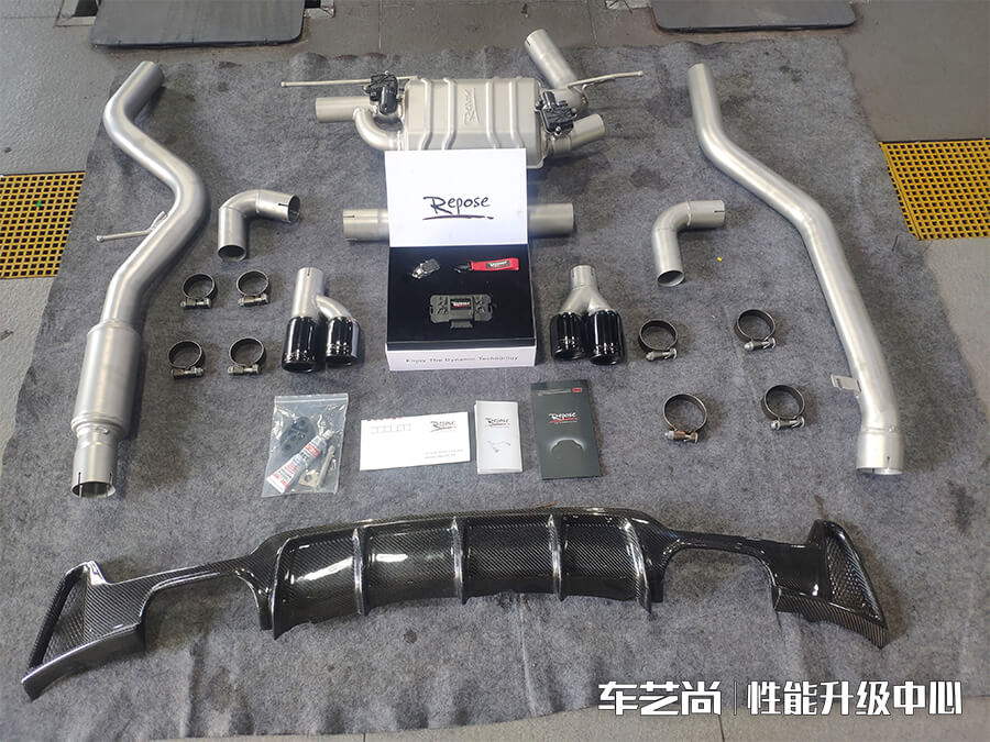 Repose排气 宝马425升级排气改装案例分享（2）