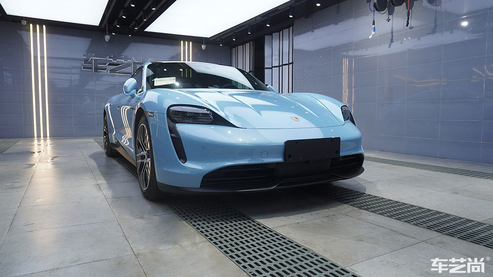 保时捷Taycan施工威固隔热膜效果展示（图六）