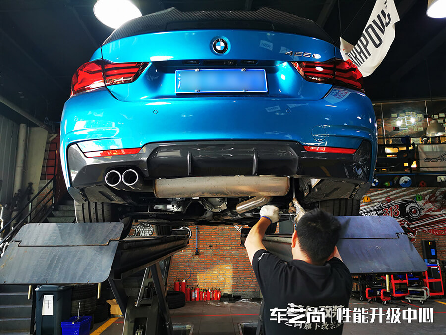 Repose排气 宝马425升级排气改装案例分享（18）