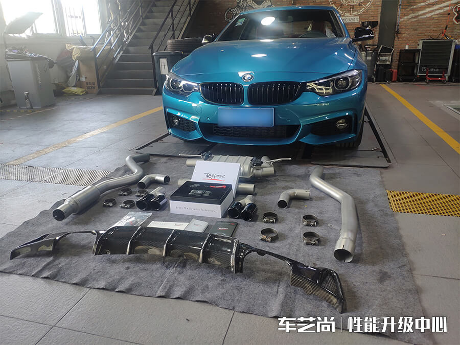 Repose排气 宝马425升级排气改装案例分享（4）