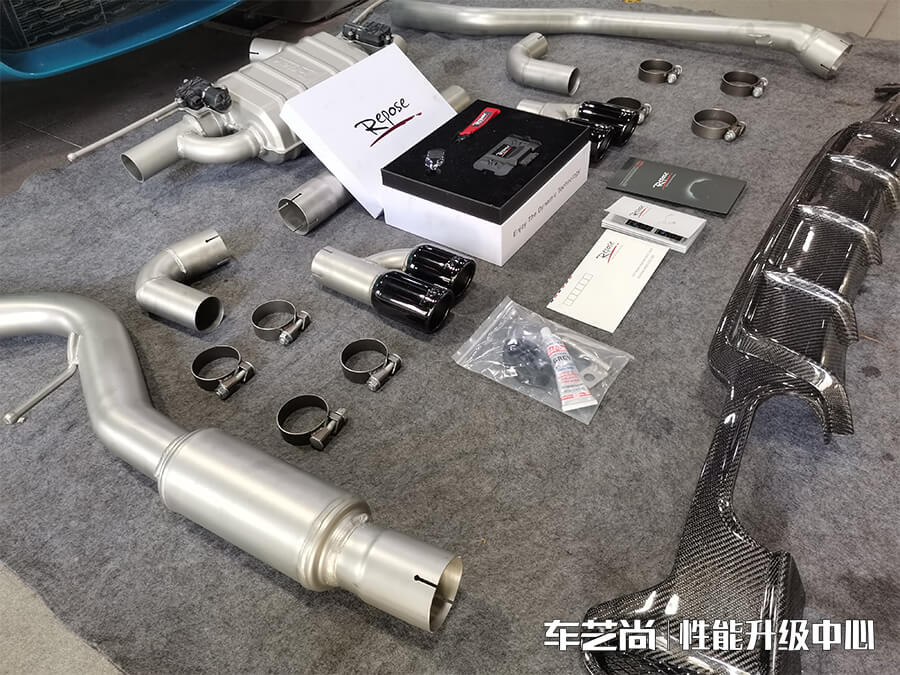Repose排气 宝马425升级排气改装案例分享（6）
