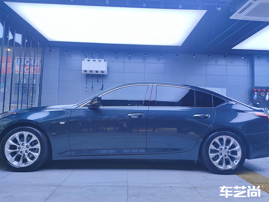 凯迪拉克装贴罗利普斯隐形车衣，案例流程展示（10）