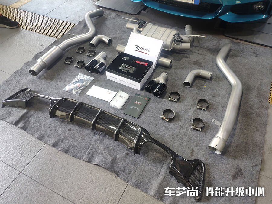 Repose排气 宝马425升级排气改装案例分享（3）