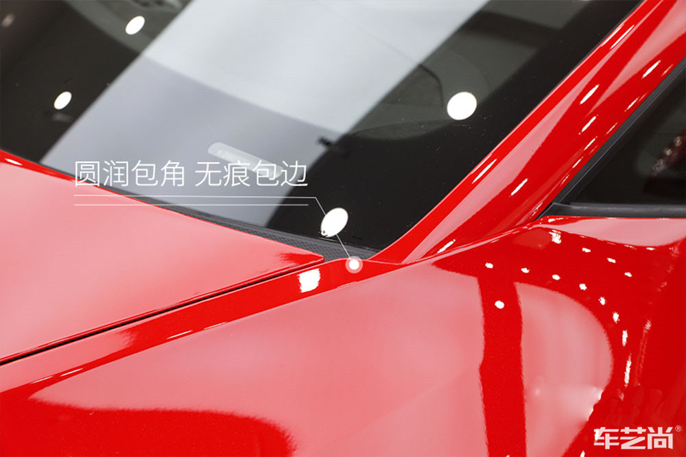 兰博基尼Gallardo施工威固漆面保护膜效果展示（图七）