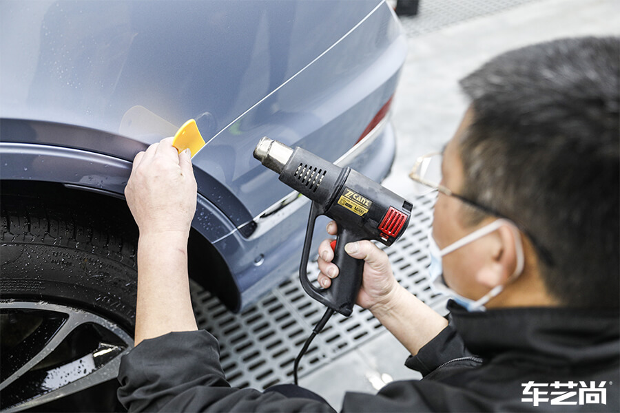 宾利添越 车艺尚 V-KOOL隐形车衣 汽车贴膜（7）