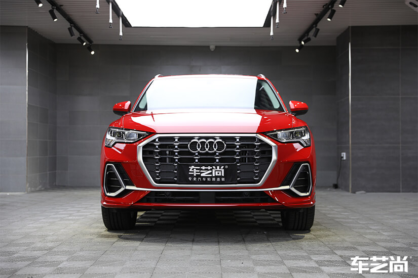 奥迪Q3选择同时装贴玻璃膜和隐形车衣，体现极致保护措施（18）