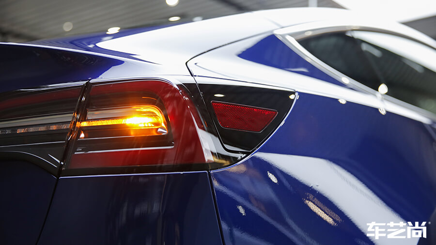 特斯拉Model 3选择车艺尚，施工隐形车衣案例分享（15）