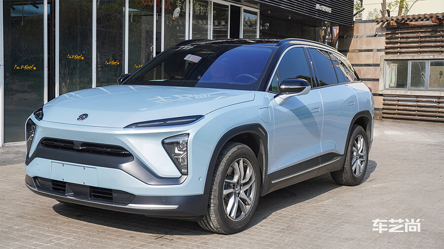 蔚来 ES6装贴威固隔热膜（9）