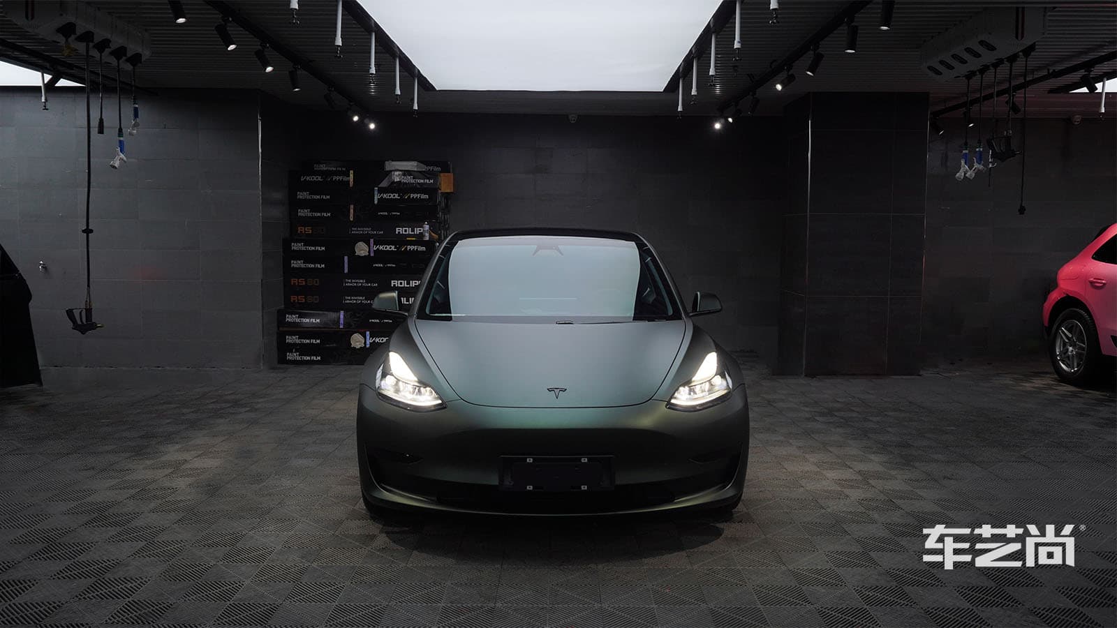 特斯拉贴什么颜色的改色膜好看？（5）