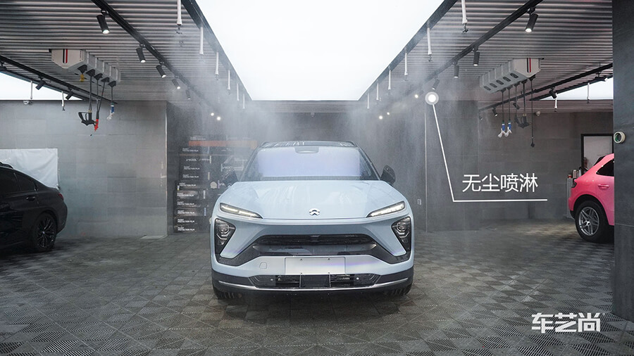 蔚来 ES6装贴威固隔热膜（1）