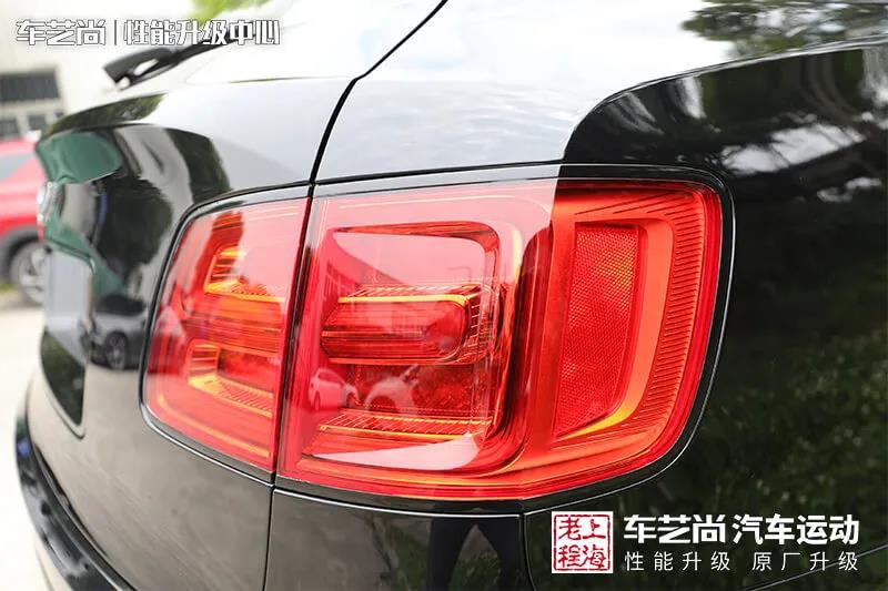 宾利添越进口烤漆亮黑处理卡钳改色16