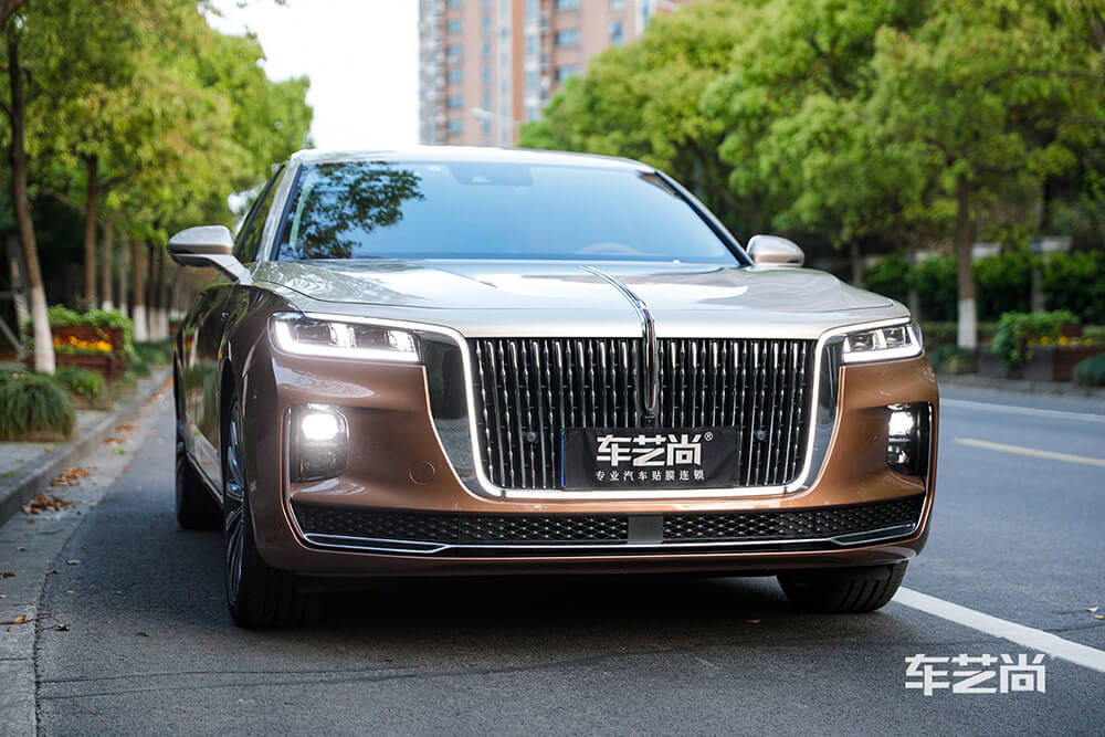 红旗H9施工威固漆面保护膜施工效果展示（图十三）