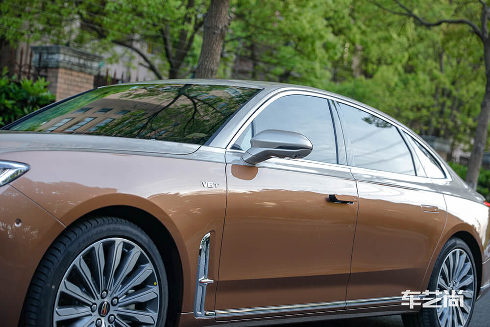 红旗H9施工威固漆面保护膜施工效果展示（图九）