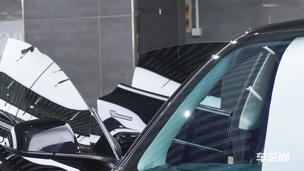 特斯拉Model 3施工威固隔热膜案例分享（7）