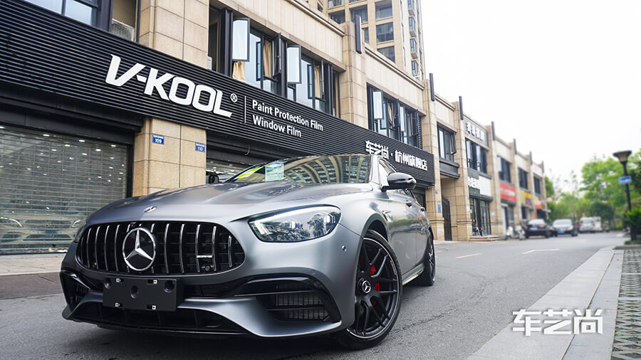 奔驰AMG E63施工威固漆面保护膜效果（图十一）