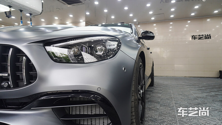 奔驰AMG E63施工威固漆面保护膜效果（图七）