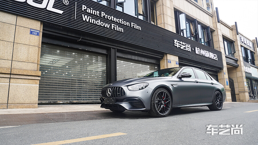 奔驰AMG E63施工威固漆面保护膜效果（图九）
