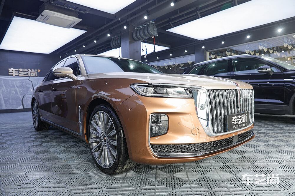 红旗H9施工威固漆面保护膜施工效果展示（图七）